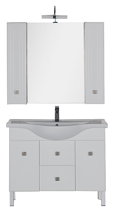 Мебель для ванной Aquanet Стайл 105 с ящиками