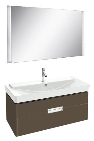 Мебель для ванной Jacob Delafon Reve 120 светло-коричневая 2 ящика