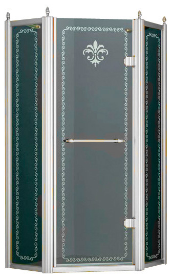 Душевой уголок Cezares Retro P1 90 CP Cr R