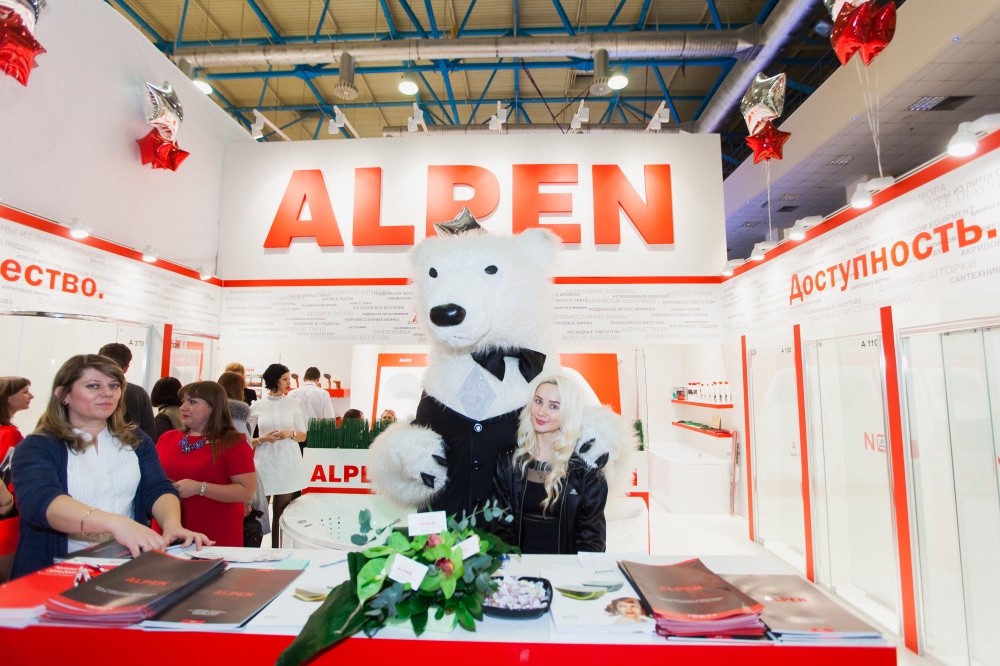 Стенд ALPEN на выставке MOSBUILD 2015