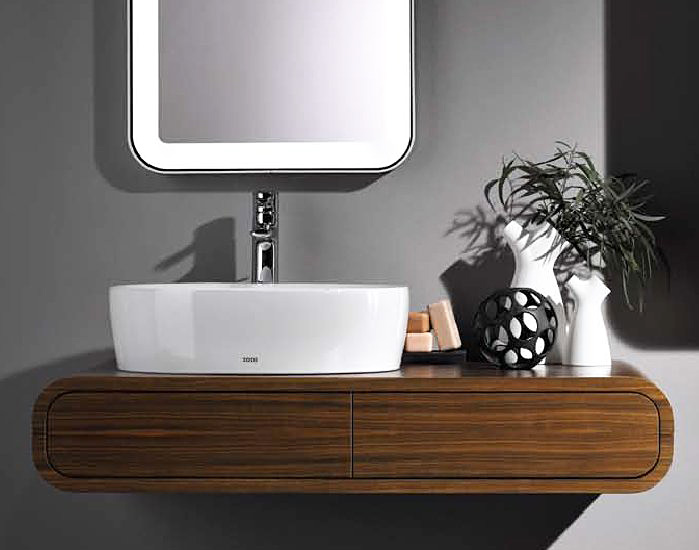 Тумба с раковиной Toto NC/R 100 орех