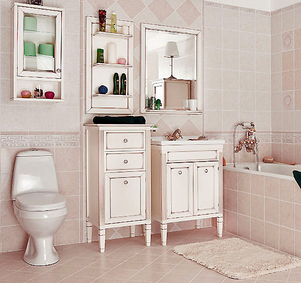 Мебель для ванной Caprigo Альбион 70 BIANCO Light Vintage