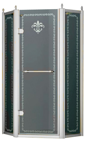 Душевой уголок Cezares Retro P1 90 CP Cr L