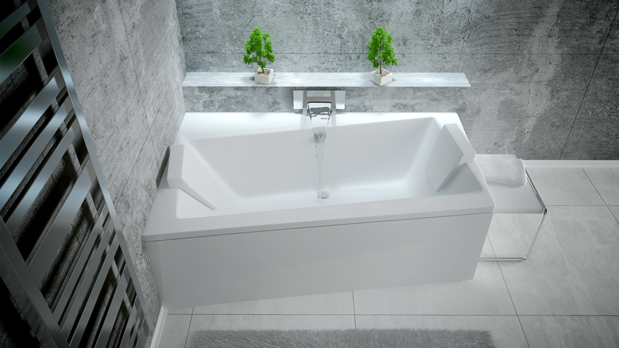 Акриловая ванна BESCO Infinity 150 L