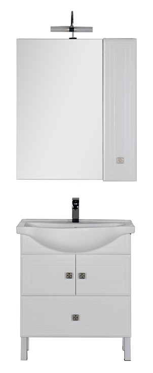 Мебель для ванной Aquanet Стайл 75 с нижним ящиком