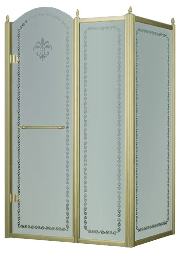 Душевой уголок Cezares Retro A11 100 CP G L