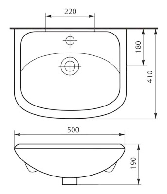 Мебель для ванной Misty Уют 50  с нижним ящиком бордо