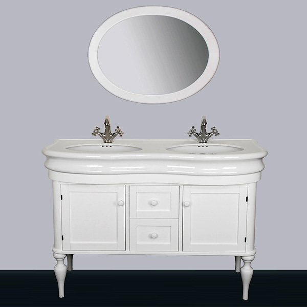 Мебель для ванной Tiffany World Palermo 7703 bianco puro