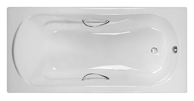 Чугунная ванна Castalia Venera 180x80 с ручками