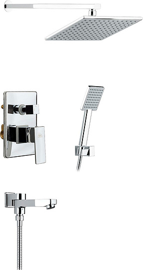 Душевая система встроенная Timo Selene SX-3069/00SM (1113) хром