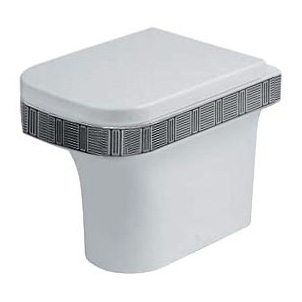 Унитаз приставной Azzurra Tulip TUVI100B1/P