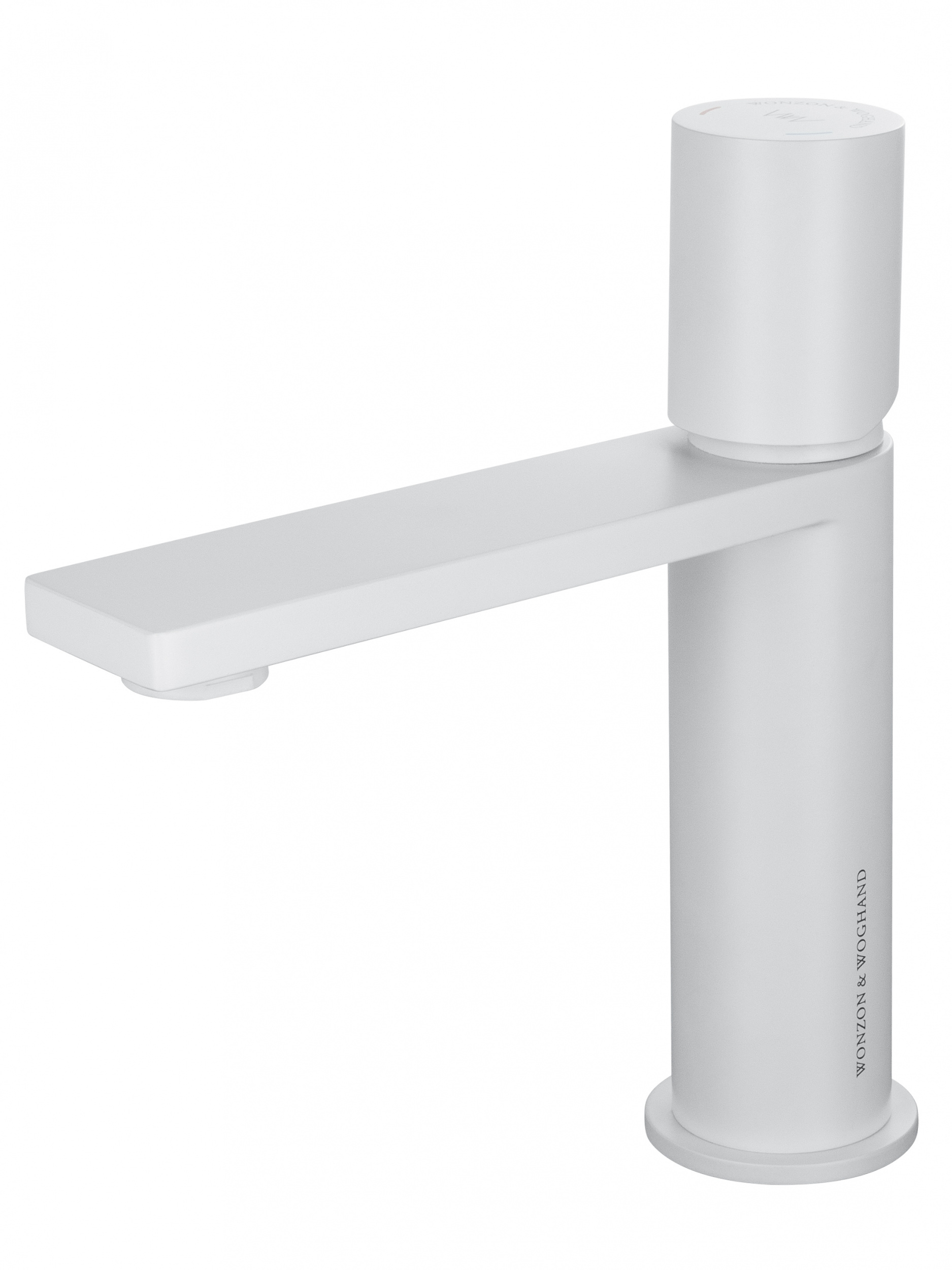 Смеситель для раковины WONZON & WOGHAND, Белый матовый WW-101-MW