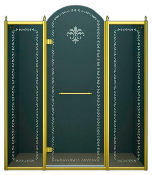 Душевая дверь в нишу Cezares Retro B13 130 CP G L