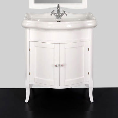 Тумба с раковиной Tiffany World Sofia 73 bianco puro