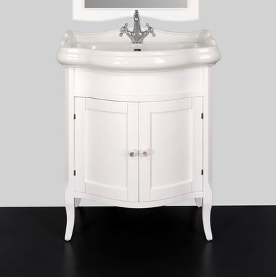 Тумба с раковиной Tiffany World Sofia 69 bianco puro