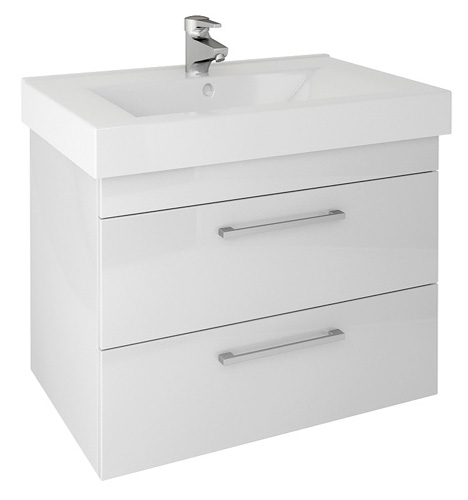 Тумба с раковиной Cezar Vita 50 белая