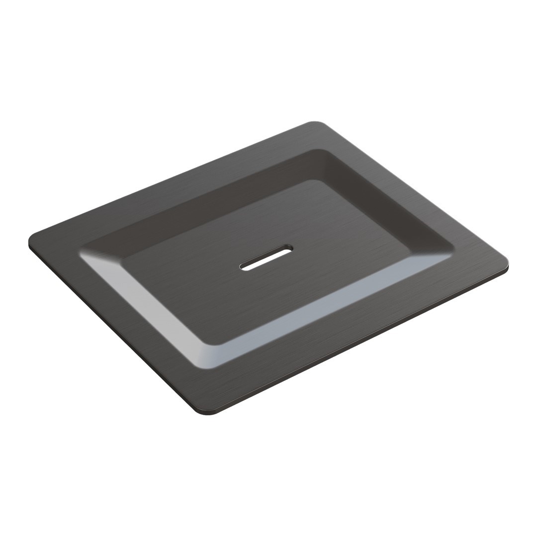 Мыльница для полки Boheme Gunmetal/Графит 10966-GM-SOAP