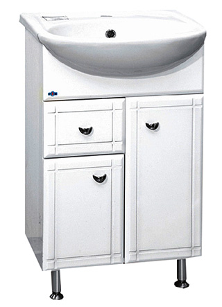 Тумба с раковиной Misty Уют 50 с ящиком