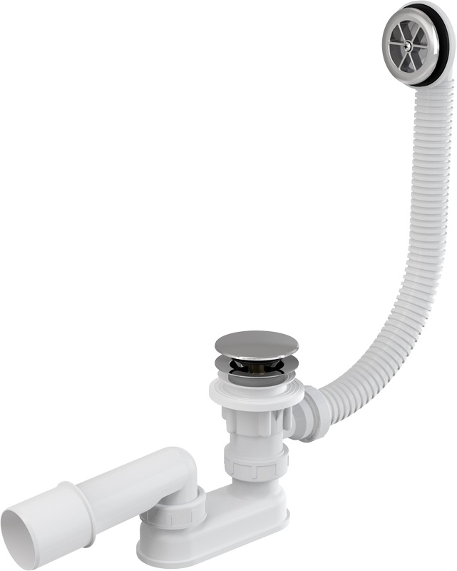 Сифон для ванны click/clack ALCAPLAST A505CRM-80