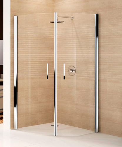 Душевой уголок Novellini Giada Pentagono GIADNP100-1B