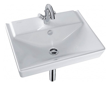 Тумба с раковиной Jacob Delafon Reve 60 белый бриллиант 2 ящика