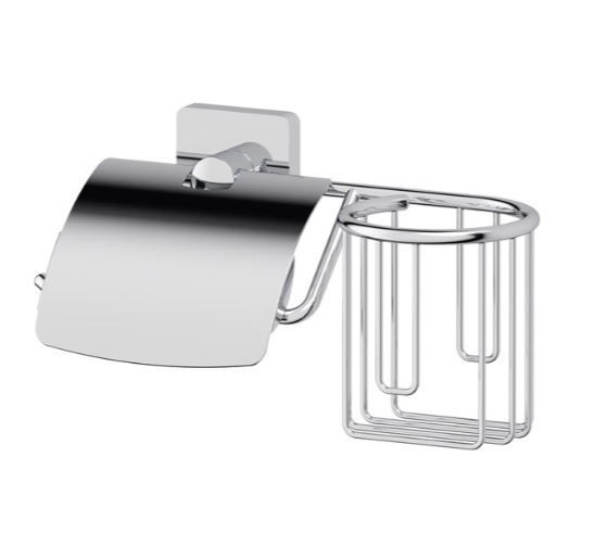 Держатель освежителя воздуха Ellux Avantgarde AVA 069 с держателем туалетной бумаги
