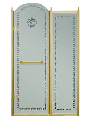 Душевая дверь в нишу Cezares Retro B11 120 CP G L