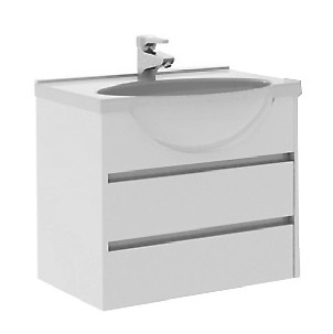 Тумба с раковиной Aquanet Лайн 60