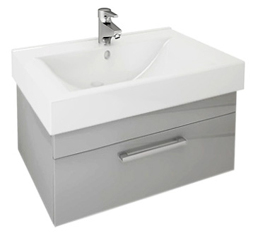 Тумба с раковиной Cezar Solus 50 цветная