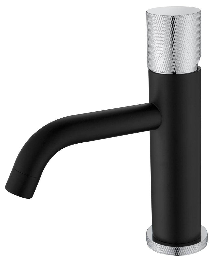 Смеситель Boheme STICK для умыв. низ. BLACK TOUCH CHROME (комплект) 121-BCR.2