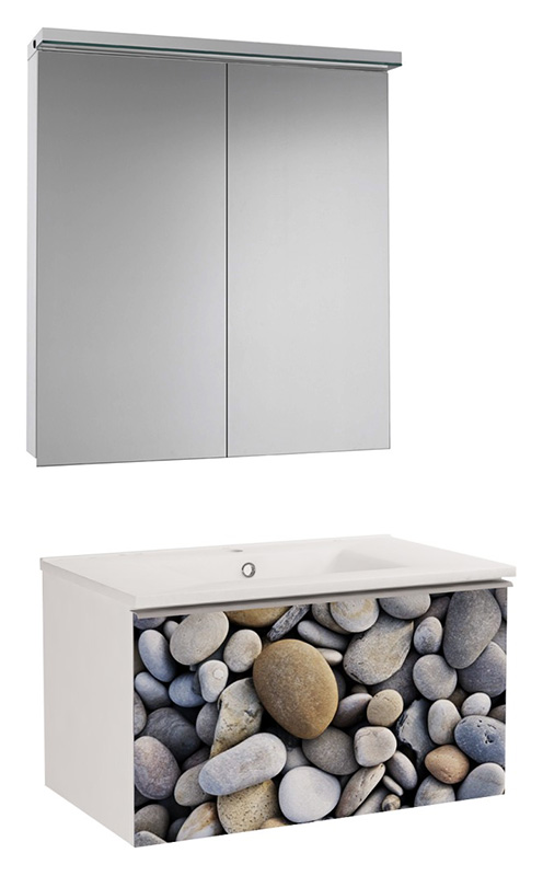 Мебель для ванной Dreja Image 75 stone