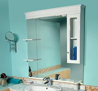 Зеркало-шкаф Aquanet Греция new 110