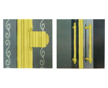 Душевая дверь в нишу Cezares Retro B11 100 CP G R