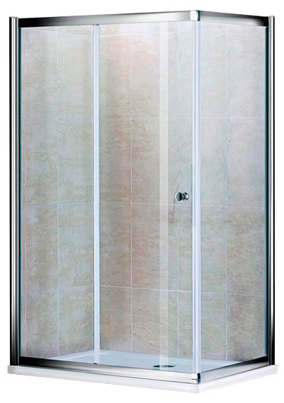 Душевой уголок Cezares Pratico AH1 100/80 P Cr
