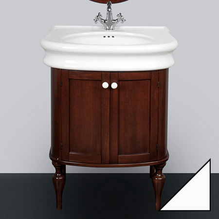 Тумба с раковиной Tiffany World Palermo 7701 bianco puro