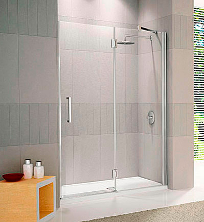 Душевая дверь в нишу Novellini Louvre 2P LOUVR2P150D-1K