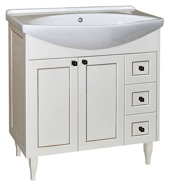 Тумба с раковиной Атолл Палермо 285