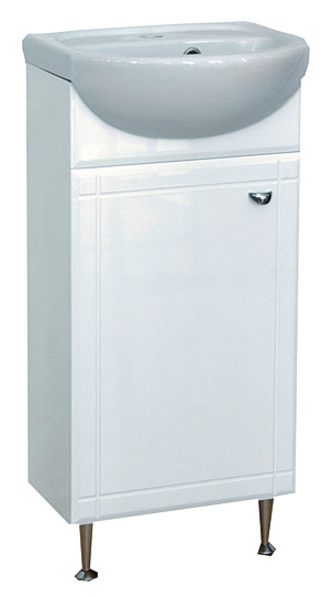 Тумба с раковиной Misty Соло 40 одна дверь