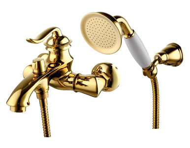 Смеситель Lemark Brava LM4712G для ванны с душем