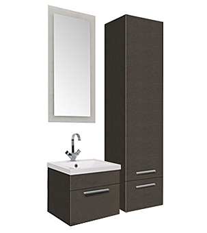 Тумба с раковиной Aquanet Нота 50 венге