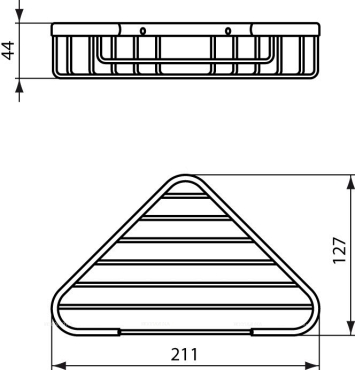 Полочка для шампуня угловая IOM Ideal Standard A9105XG