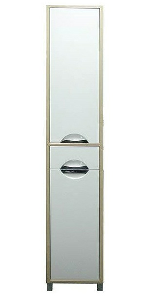 Шкаф-пенал Aquanet Гретта светлый дуб