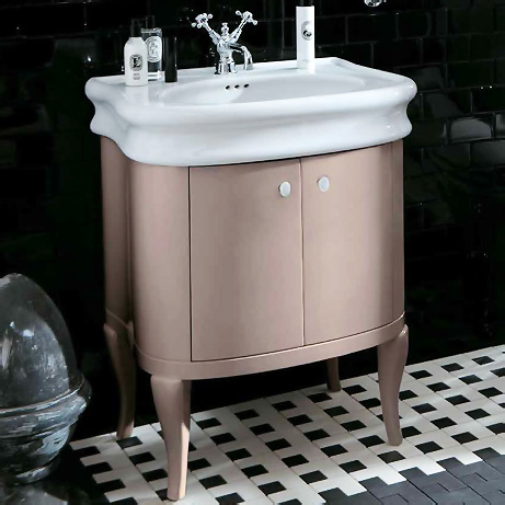 Тумба с раковиной Simas Lante LAM70 тортора глянцевый