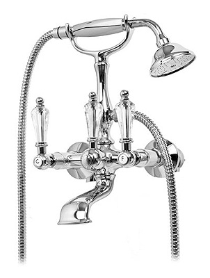 Смеситель Cezares Diamond DIAMOND-VD-01-Sw для ванны с душем