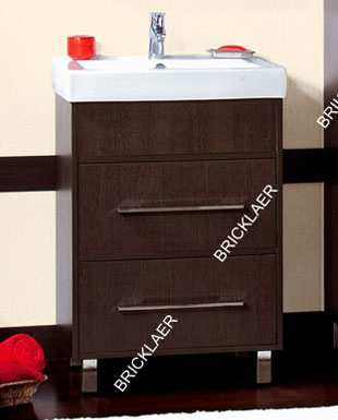 Тумба с раковиной Бриклаер Чили 60 венге