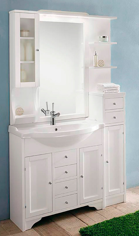 Мебель для ванной Eban Eleonora Modular 107 L белая