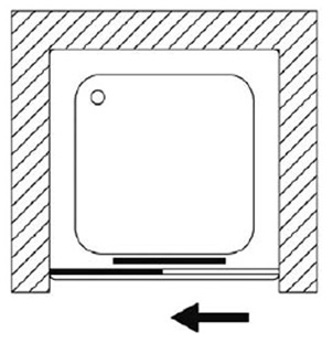 Душевая дверь в нишу Samo Classic Europa B7886ULUTR