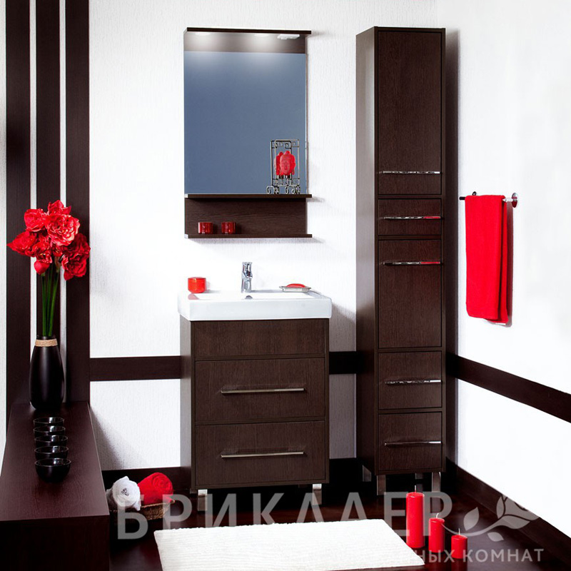 Мебель для ванной Бриклаер Чили 60 венге