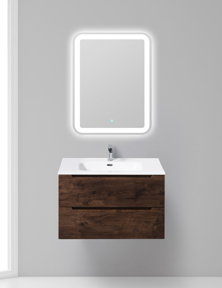 Тумба с раковиной BelBagno Rovere Moro ETNA-800