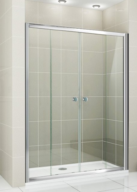 Душевая дверь в нишу Cezares PRATICO-BF-2-170-P-Cr